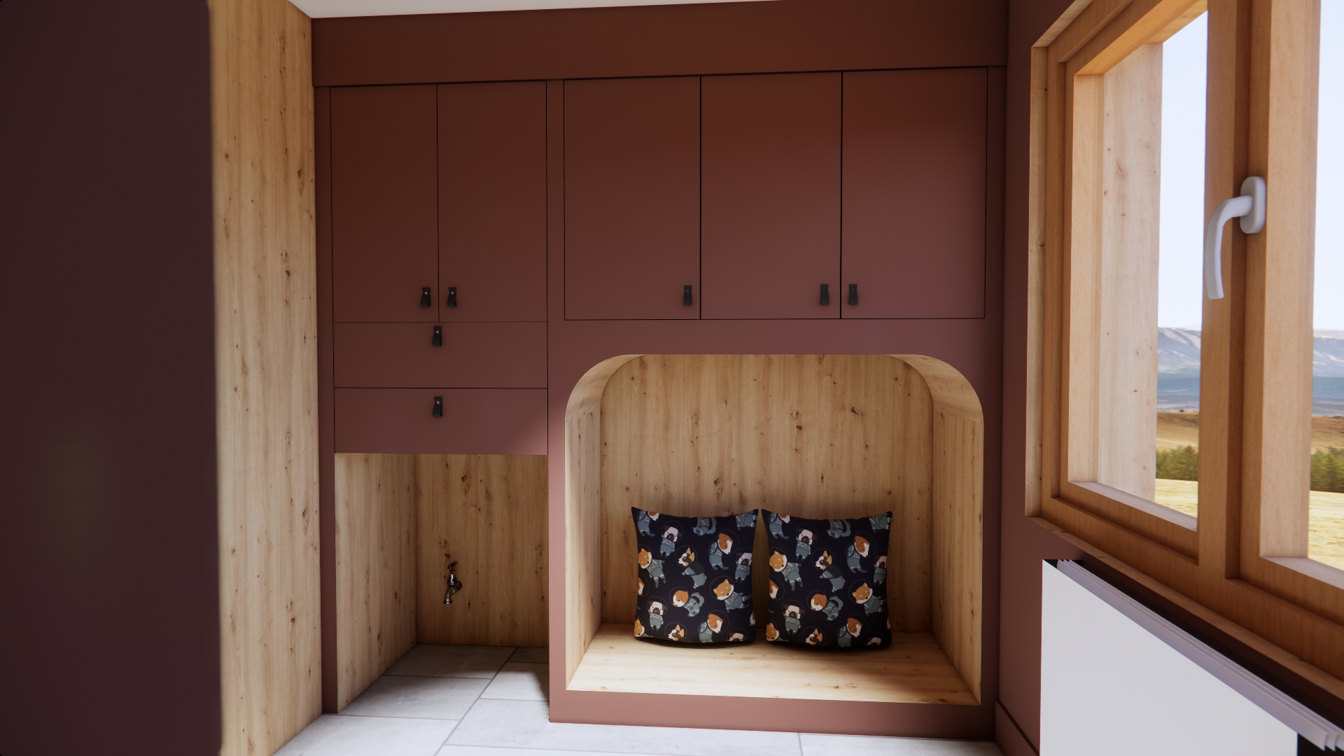 Projet Mercier Dos Space - Chalet - 3D -17-11-56