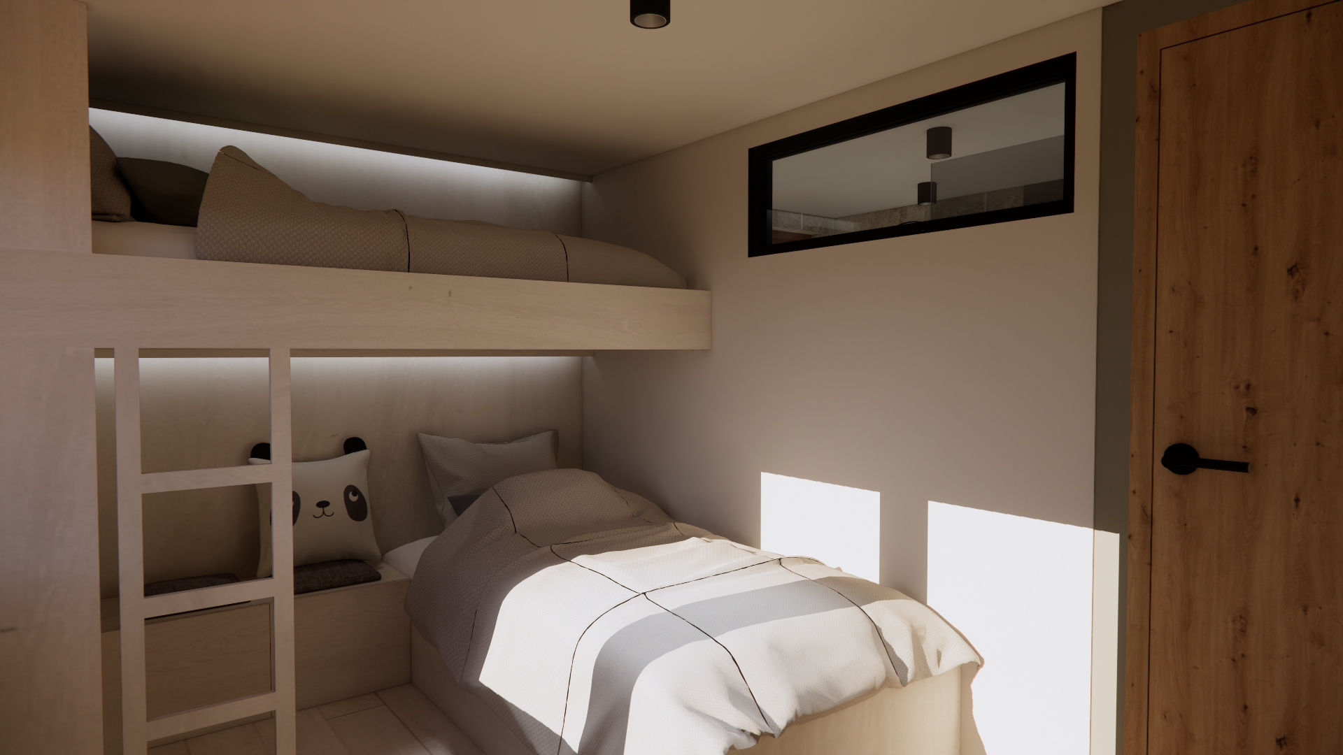 Projet Mercier Kids Room - Chalet - 3D -16-55-44