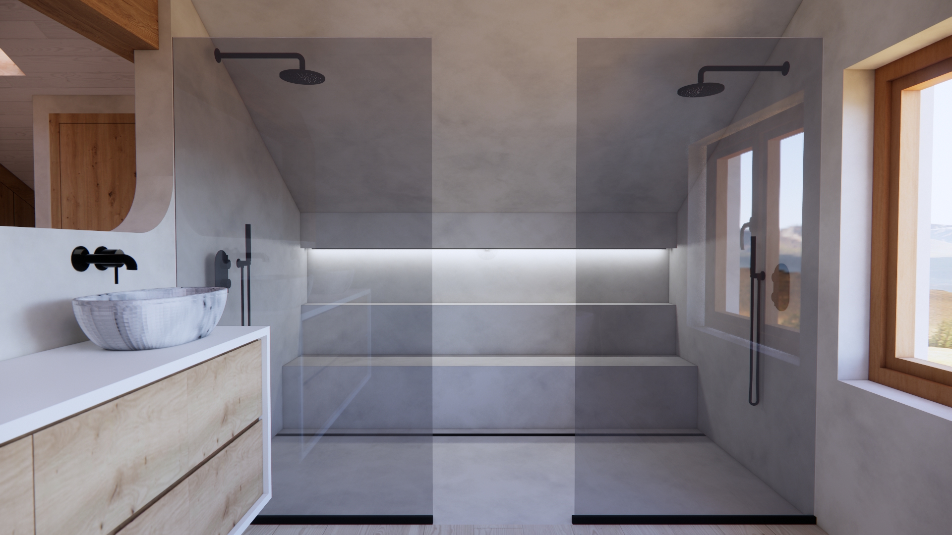 Projet Mercier Suite Par. - Chalet - 3D -19-27-33
